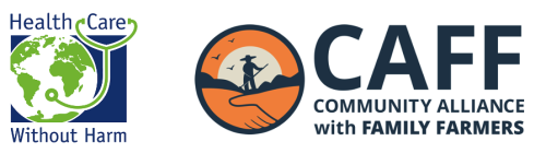 Health Care Without Harm and CAFF Logos
